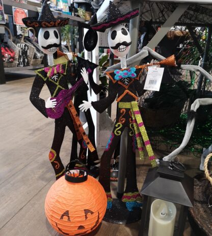 Halloween Decor - Metal Mexican Band - Guitar