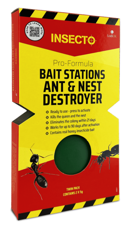 Insecto Pro Formula Bait Stations Ant & Nest Destroyer - 2 Pack