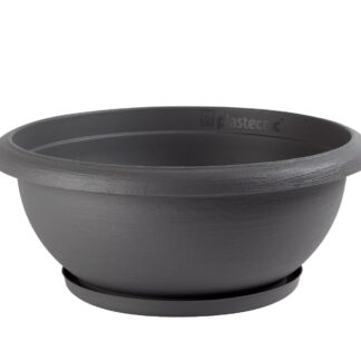 25cm Urban Grey Bowl With Saucer