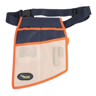 Premium Orange & Navy Gardening Tool Belt