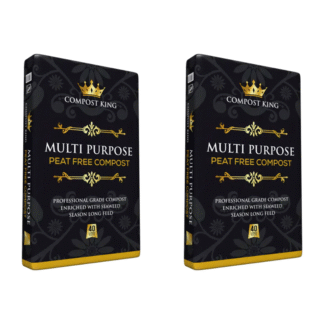 Compost King - Peat Free Multi-Purpose Compost - 2 x 40 Litre Bags