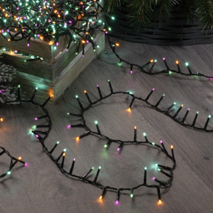 1500 Aurora Sparkle Lights - Christmas Lights