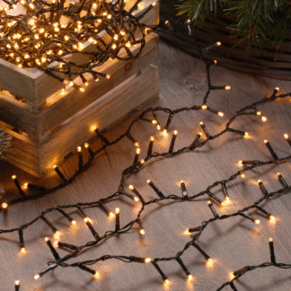 300 Traditional Warm White Firefly Lights - Christmas Lights
