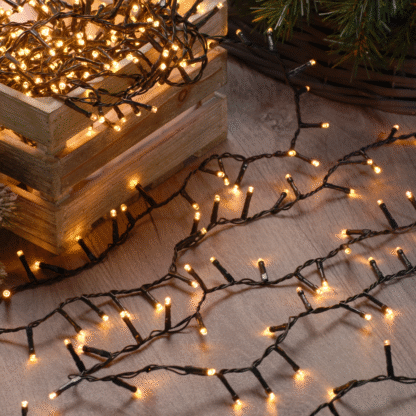 300 Traditional Warm White Firefly Lights - Christmas Lights