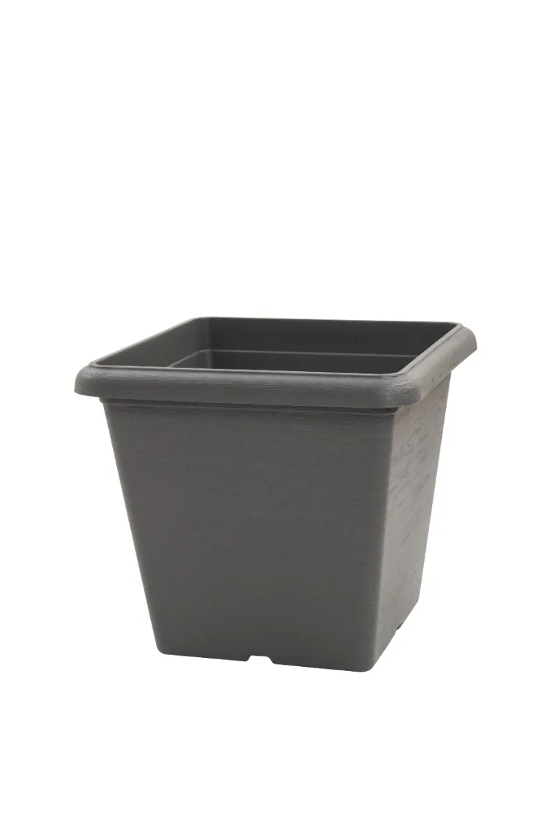 20cm Urban Grey Cube Pot