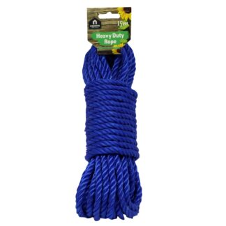 9.5mm Heavy Duty Polypropylene Rope - 15m