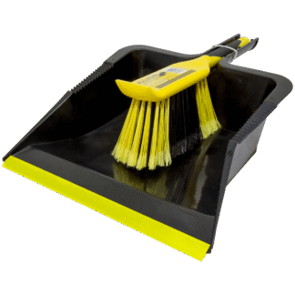 The Bulldozer! Heavy Duty Dustpan And Brush Set