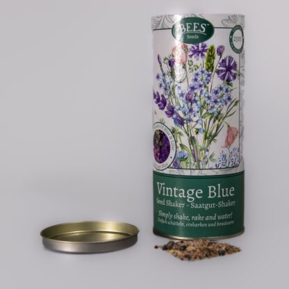 Wildlife Seed Shaker Tube - Vintage Blue - Perfect Gift!