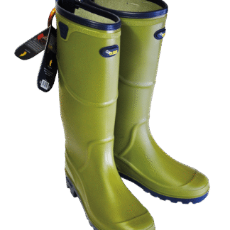 Olive & Navy Gardening Boots - Size 11