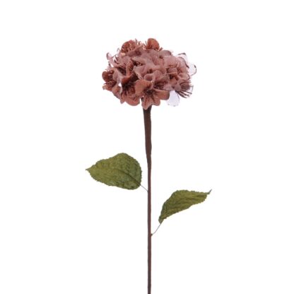 Pink Hydrangea Stem Ornament - Christmas Decoration