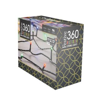 360 Multi-Colour Multifunction Timer String Lights - Christmas Lights