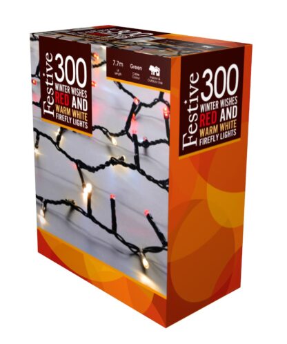 300 Winter Wishes Firefly Lights - Christmas Lights