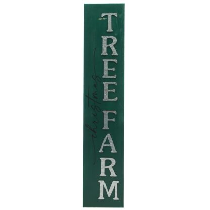 Wooden Green Christmas Tree Farm Sign - Christmas Decoration