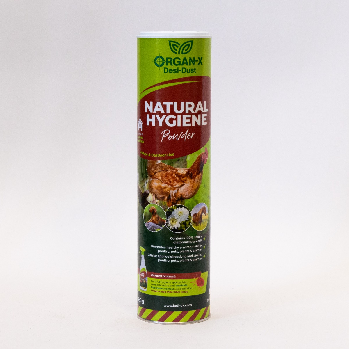 Organ-X Desi Dust - Natural Hygeine Powder - 450g