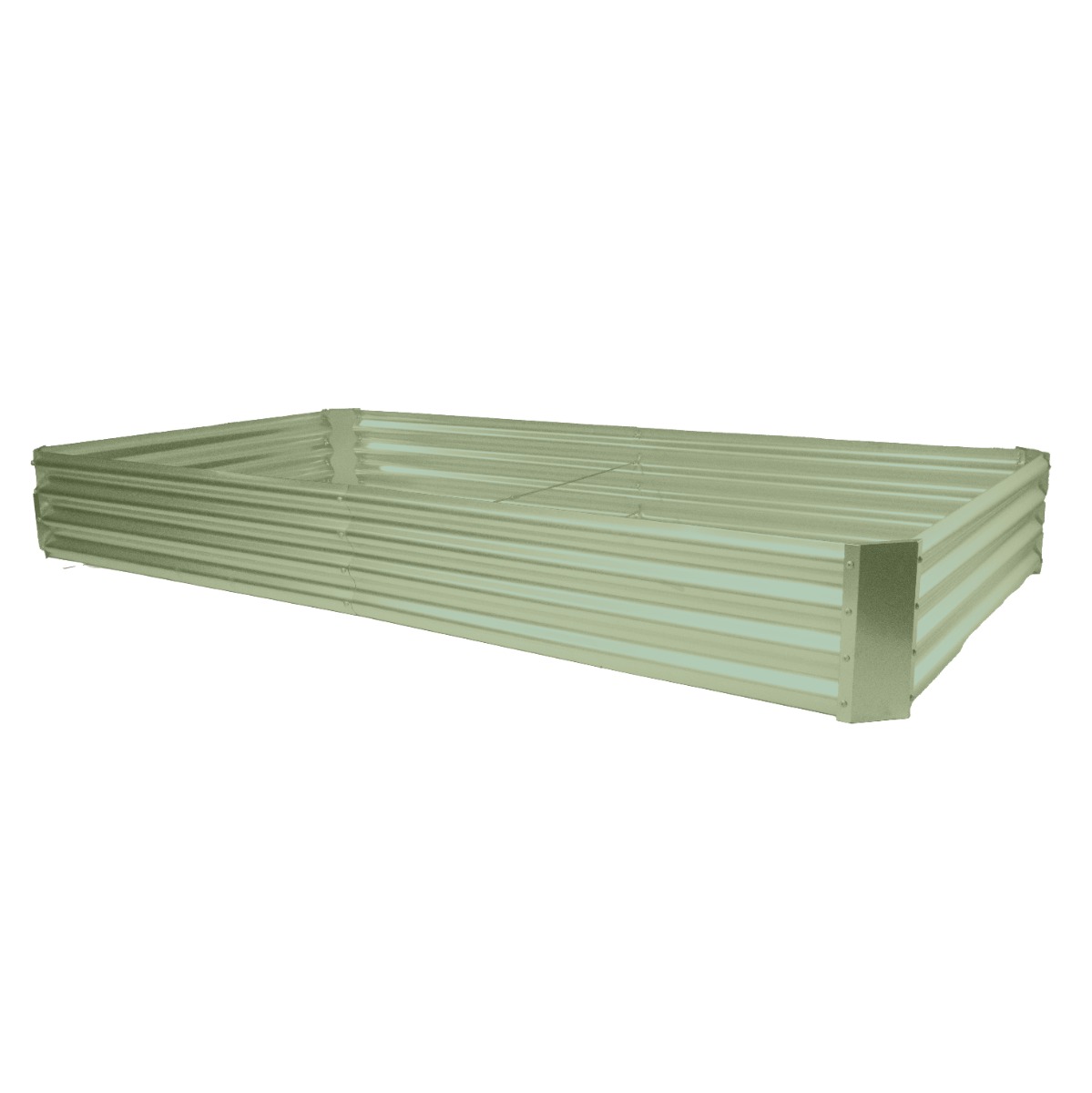 Raised Bed Garden Planter Rectangle (5.5ft x 3ft) - Green