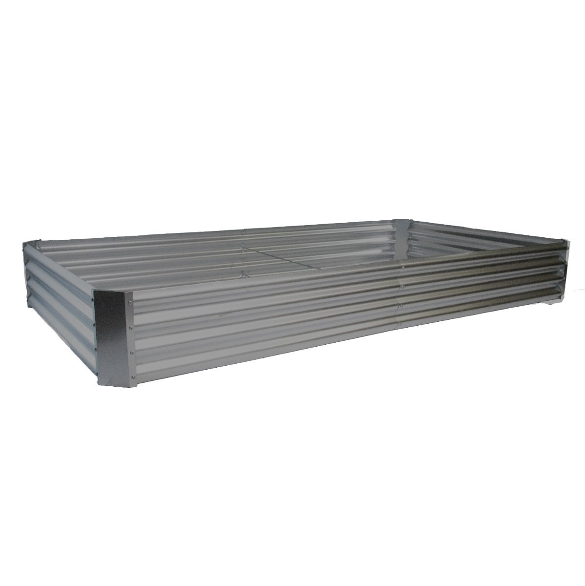 Raised Bed Garden Planter Rectangle (7.5ft x 4ft) - Grey
