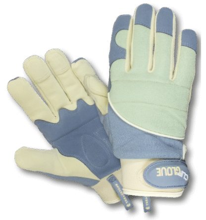 Premium Shock Absorber Gardening Gloves (Ladies Medium)