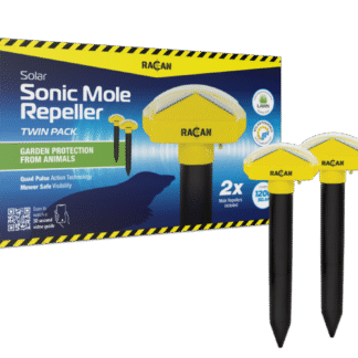 Racan Solar Sonic Mole Repeller Twin Pack