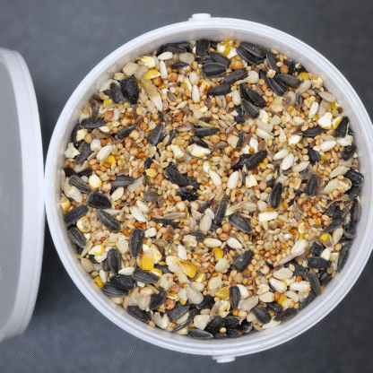 No-Nasty Fillers - Wheat Free Wild Bird Feed Mix - 2.5 Litre Tub