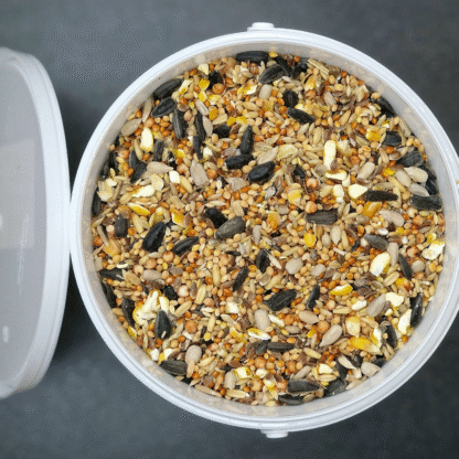 Caramel Crunch - Premium Tasty Seed Blend For Birds - 2.5 Litre Tub