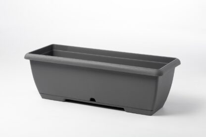 40cm Urban Grey Trough With Saucer