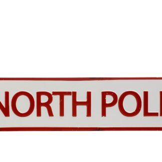 North Pole Sign - Christmas Home Decor