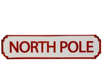 North Pole Sign - Christmas Home Decor