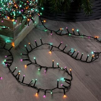 Aurora Multi - Coloured Led Sparkle Lights - Christmas Tree String Lights