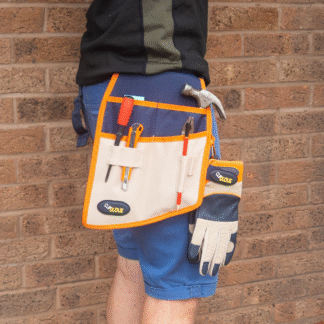Premium Orange & Navy Gardening Tool Belt