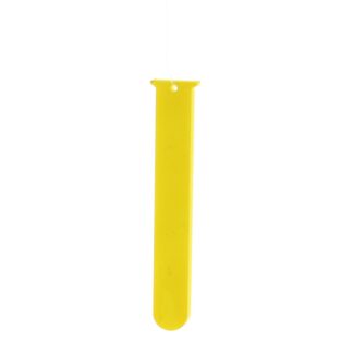Yellow Laser Cut Acrylic Beaker - Christmas Tree Decoration