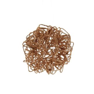 Rose Gold Wire Ball - Christmas Tree Decoration