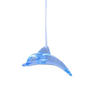 Light Blue Acrylic Dolphin - Christmas Decoration
