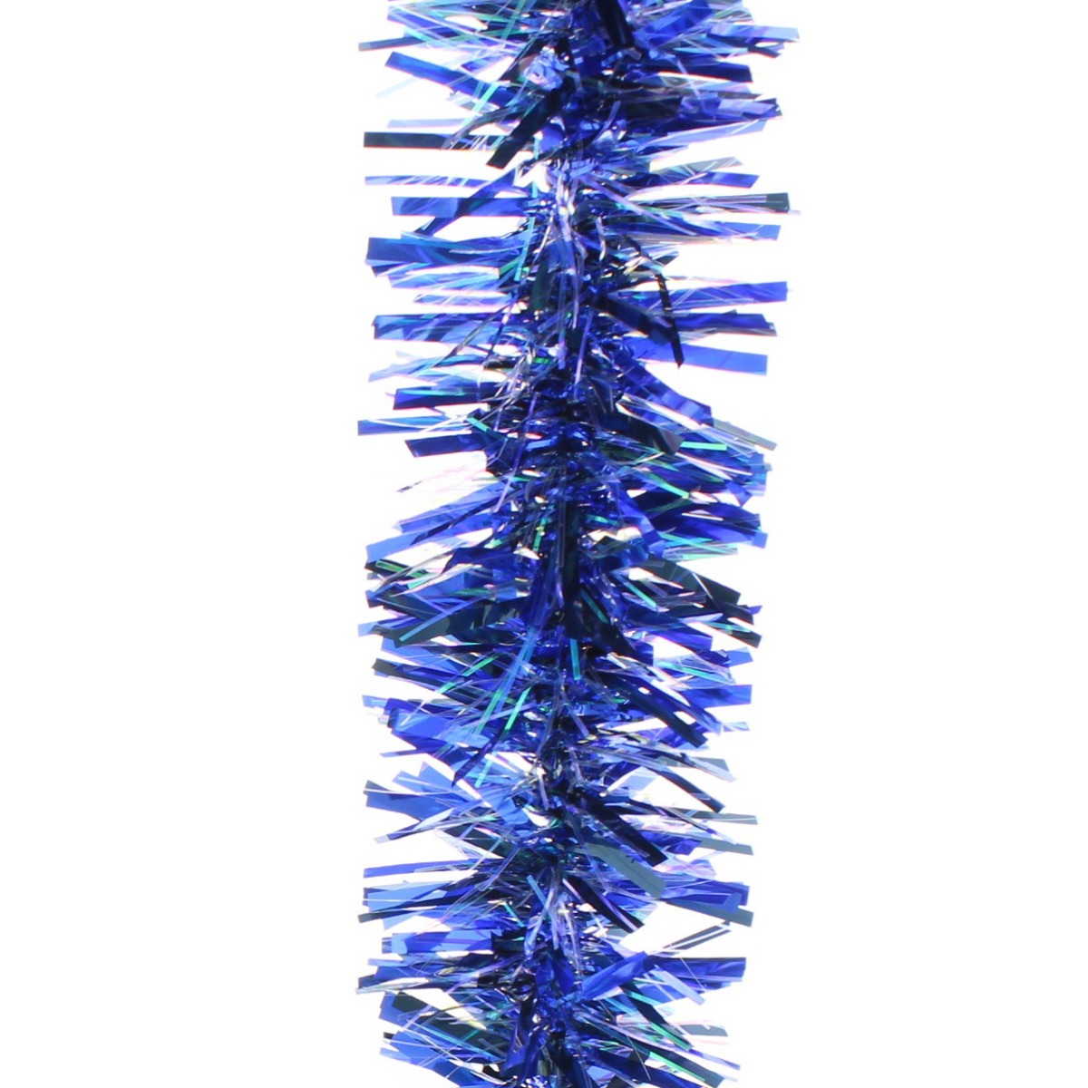 Christmas Tinsel in Royal Blue Shades - Christmas Tree Decoration