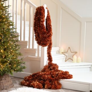 Super Long Copper Tinsel - Christmas Tree Decoration