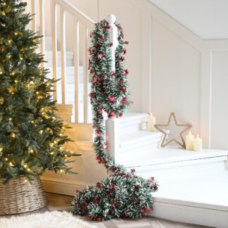 Extra Long Tricolour Tinsel - Christmas Tree Decoration - 10m