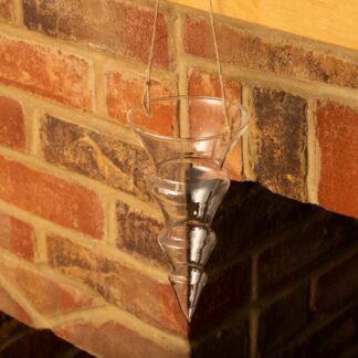 Hanging Clear Glass Tree Shape - Christmas Decoration
