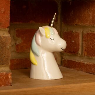 Tabletop Rainbow Unicorn Head - Christmas Decoration