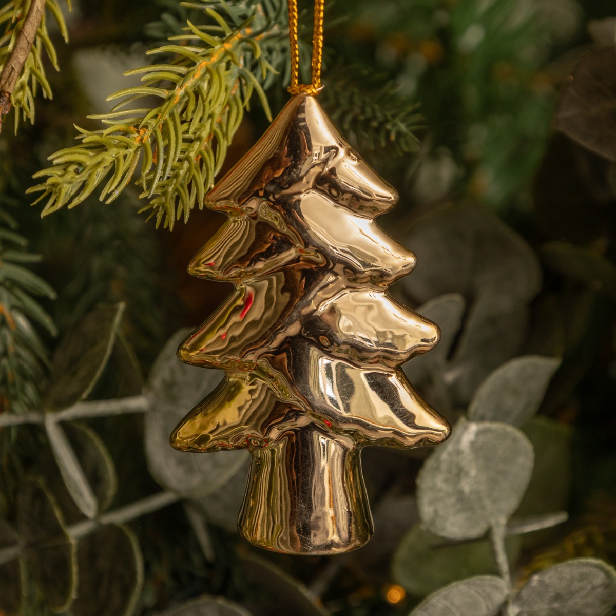 Gold Ceramic Tree - Christmas Tree Decoration