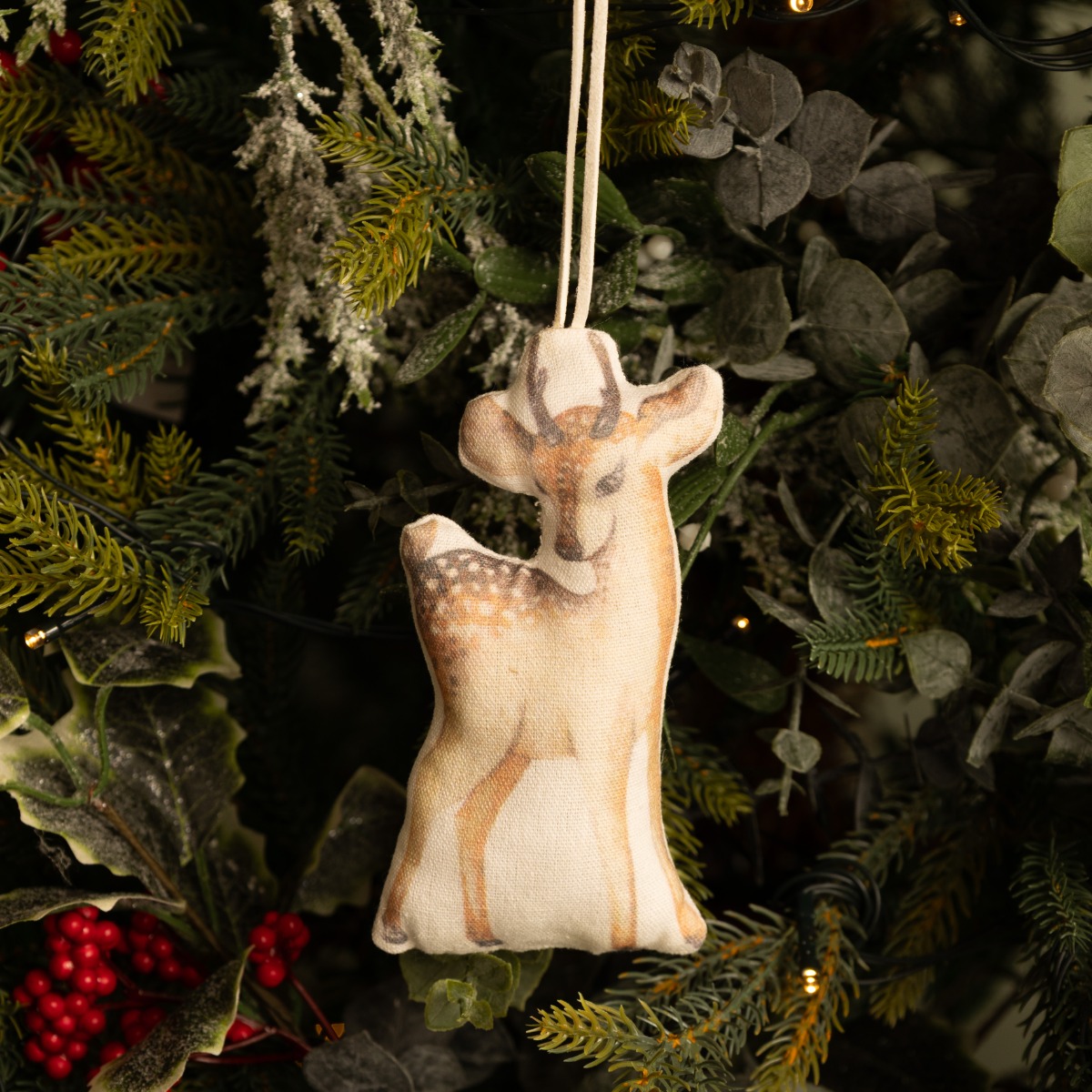 Hanging Reindeer - Christmas Tree Decoration