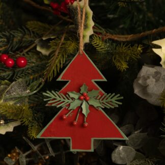 Hanging Christmas Metal Tree - Christmas Tree Decoration
