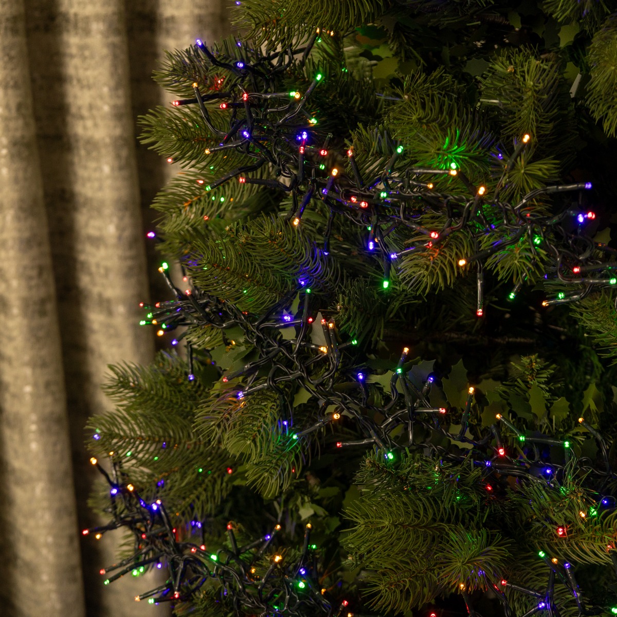 Christmas Tree Lights - 720 Multifunction Multicolour Cluster Lights