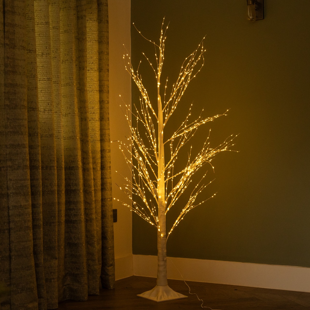 Microdot White Tree - Christmas Tree - 500 Led Warm White - 120cm