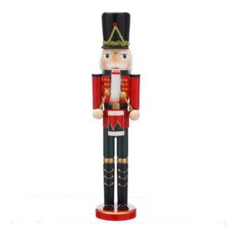 Traditional Drummer Nutcracker - 50cm Tall - Christmas Decoration