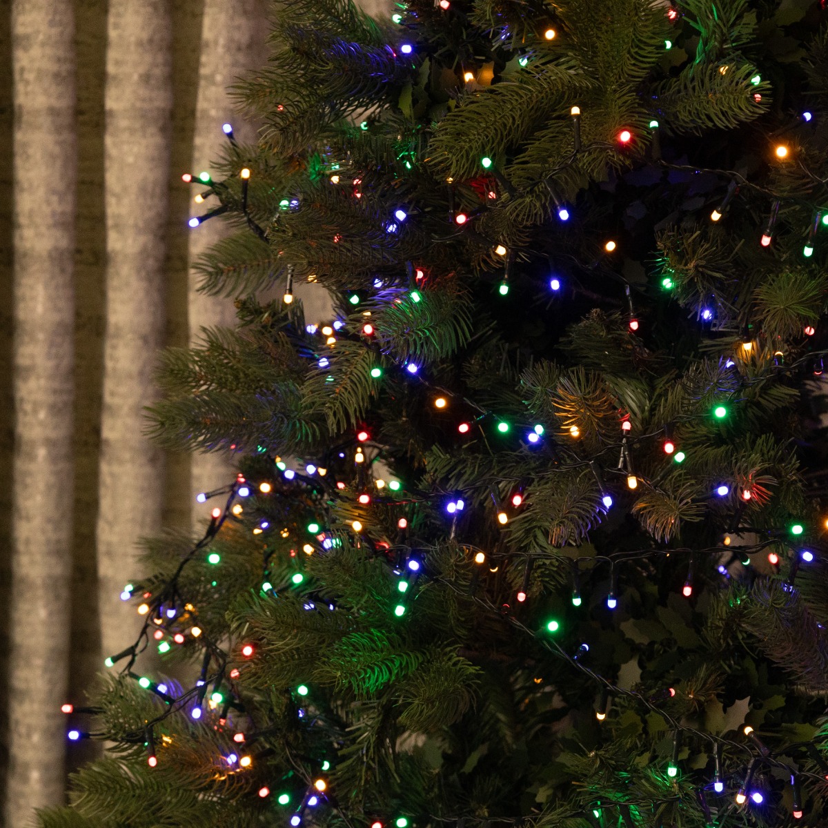 Glow Worm - 760 Multi - Coloured Lights/Christmas Tree String Lights