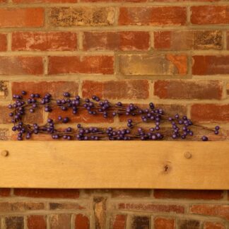 Purple Berry Garland - Christmas Home Decor