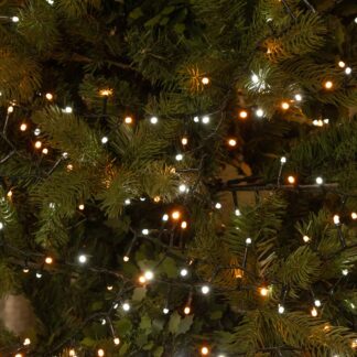 760 White And Warm White Glow-Worm Lights - Christmas Lights