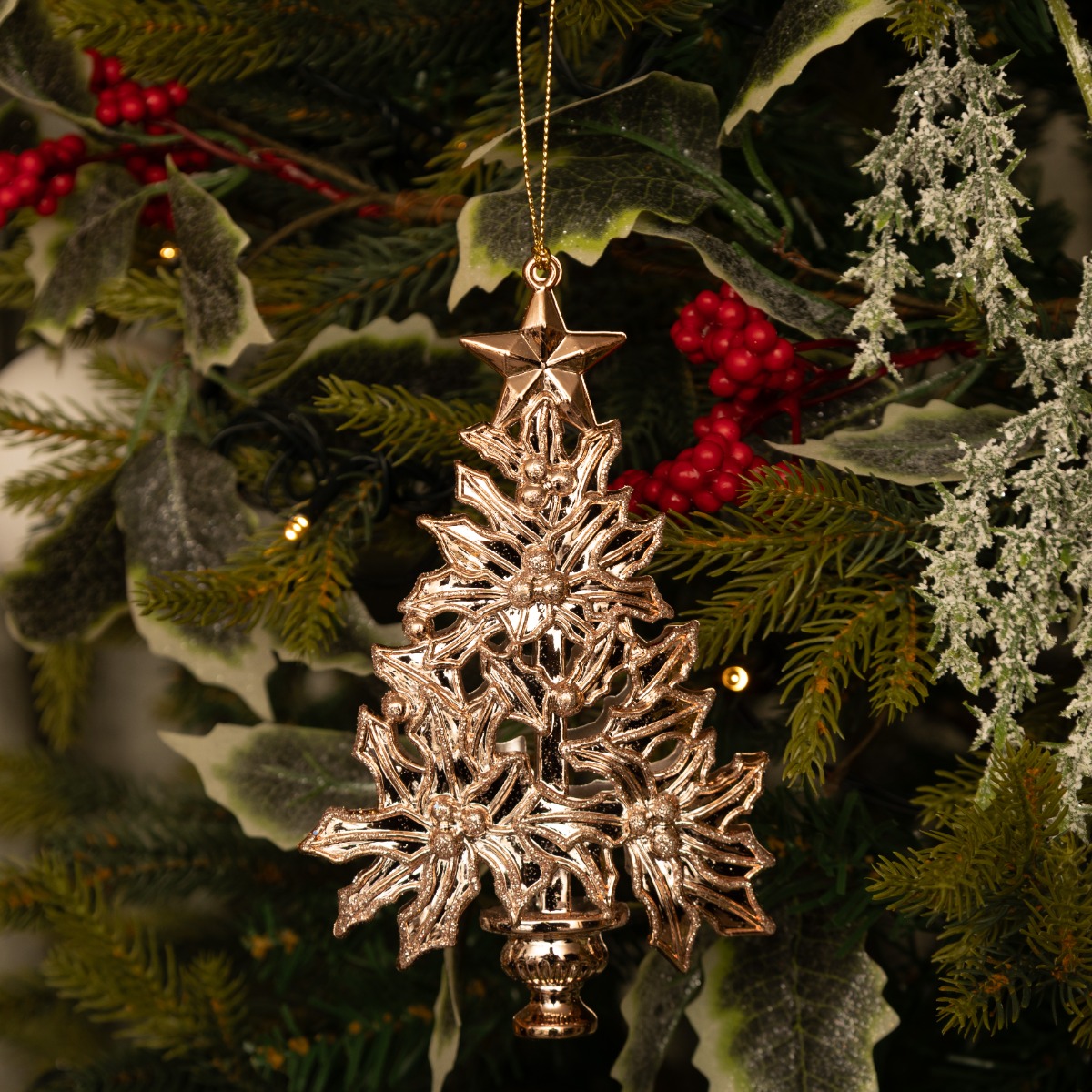 Copper Acrylic Christmas Tree - Christmas Tree Decoration