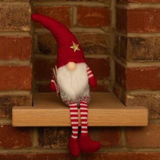 Dangly Legs Fabric Red Gonk - Christmas Decoration