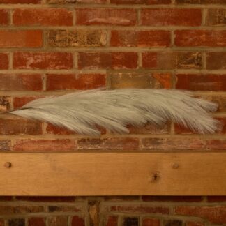 Grey Faux Pampass Grass Stem