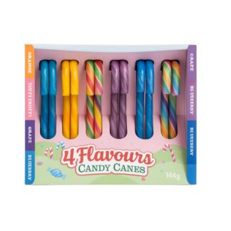 Candy Canes - 12 Candy Canes in Assorted Flavours